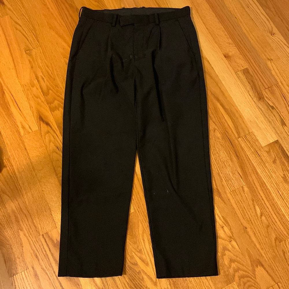 Olive Clothing Mens M Black Trousers